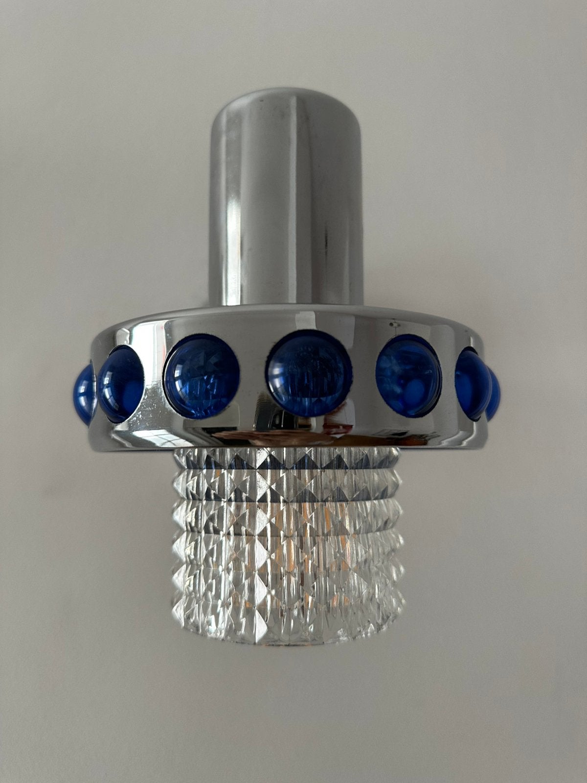 Massive cascade muurlamp space age, Antiek en Kunst, Antiek | Verlichting, Ophalen of Verzenden