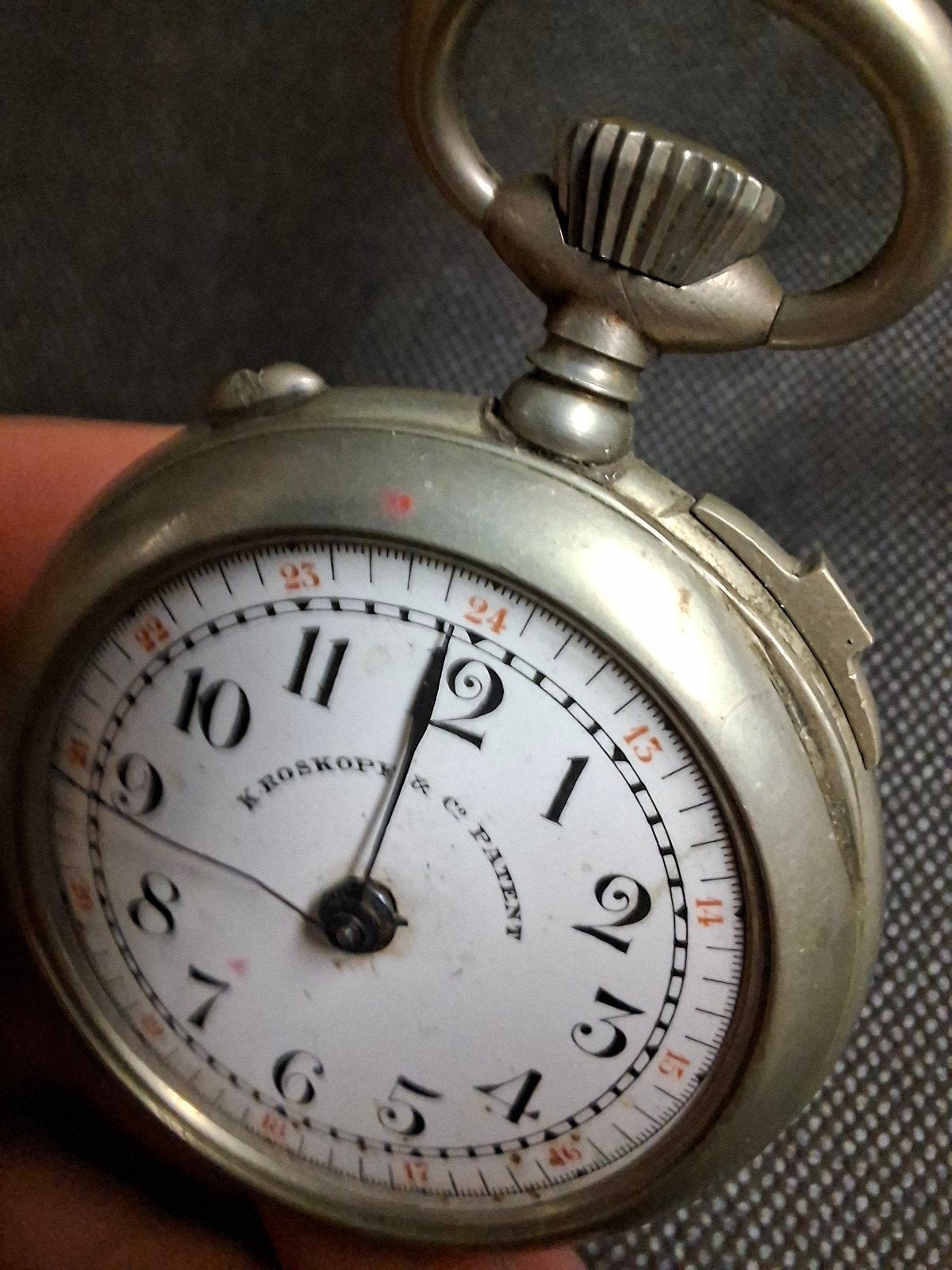 k Roskopf zakuurwerk, Ophalen