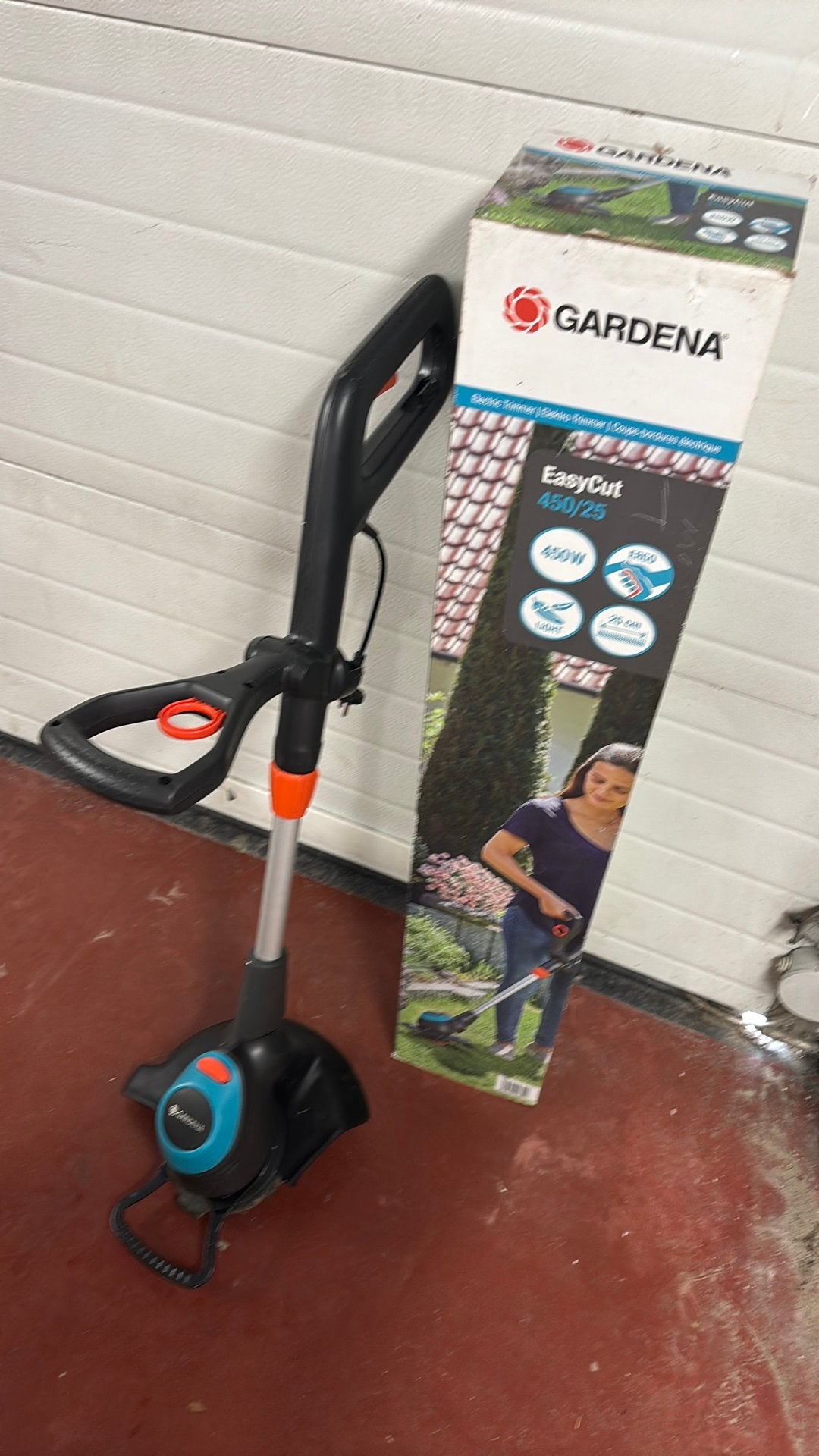 Gardena EasyCut 450/25, Tuin en Terras, Grastrimmers, Ophalen of Verzenden, Zo goed als nieuw, 10 tot 30 cm, Elektrisch