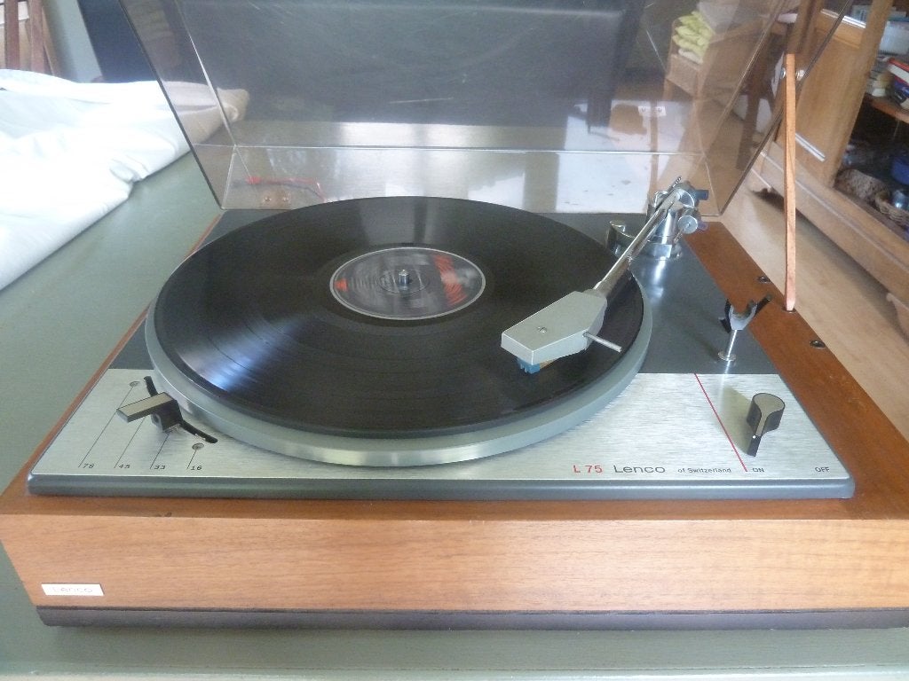 Platine Lenco L75, TV, Hi-fi & Vidéo, Enlèvement, Utilisé, Tourne-disque, Autres marques