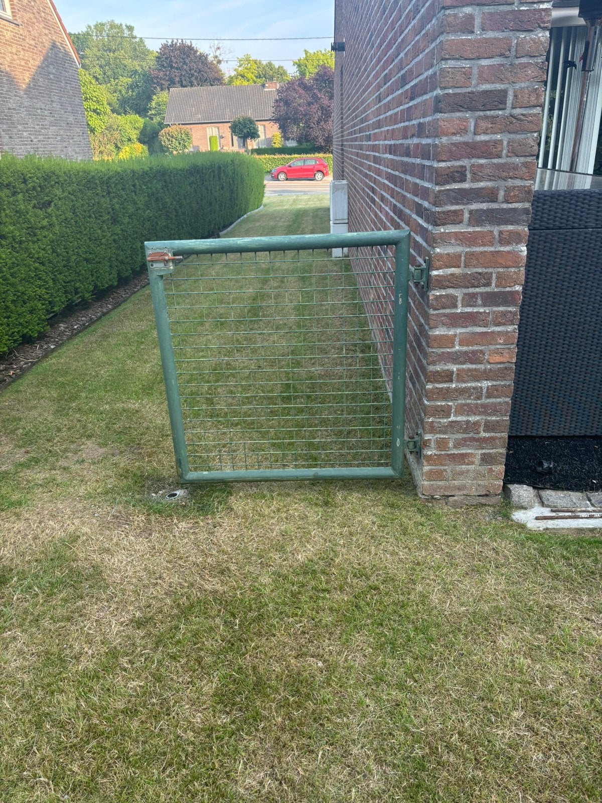 Stalen poortjes, Ophalen, Zo goed als nieuw