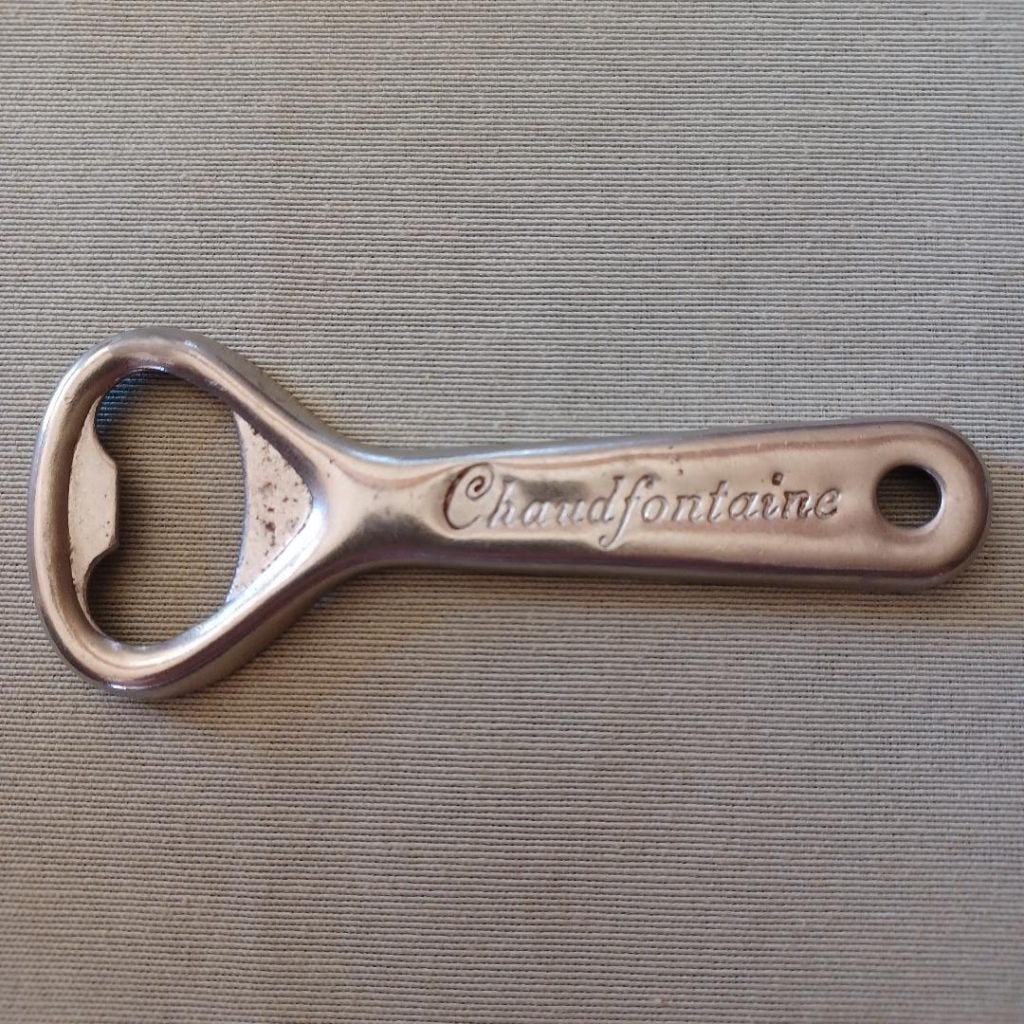 Vintage flesopener Chaudfontaine, Verzamelen, Ophalen, Gebruikt, Gebruiksvoorwerp