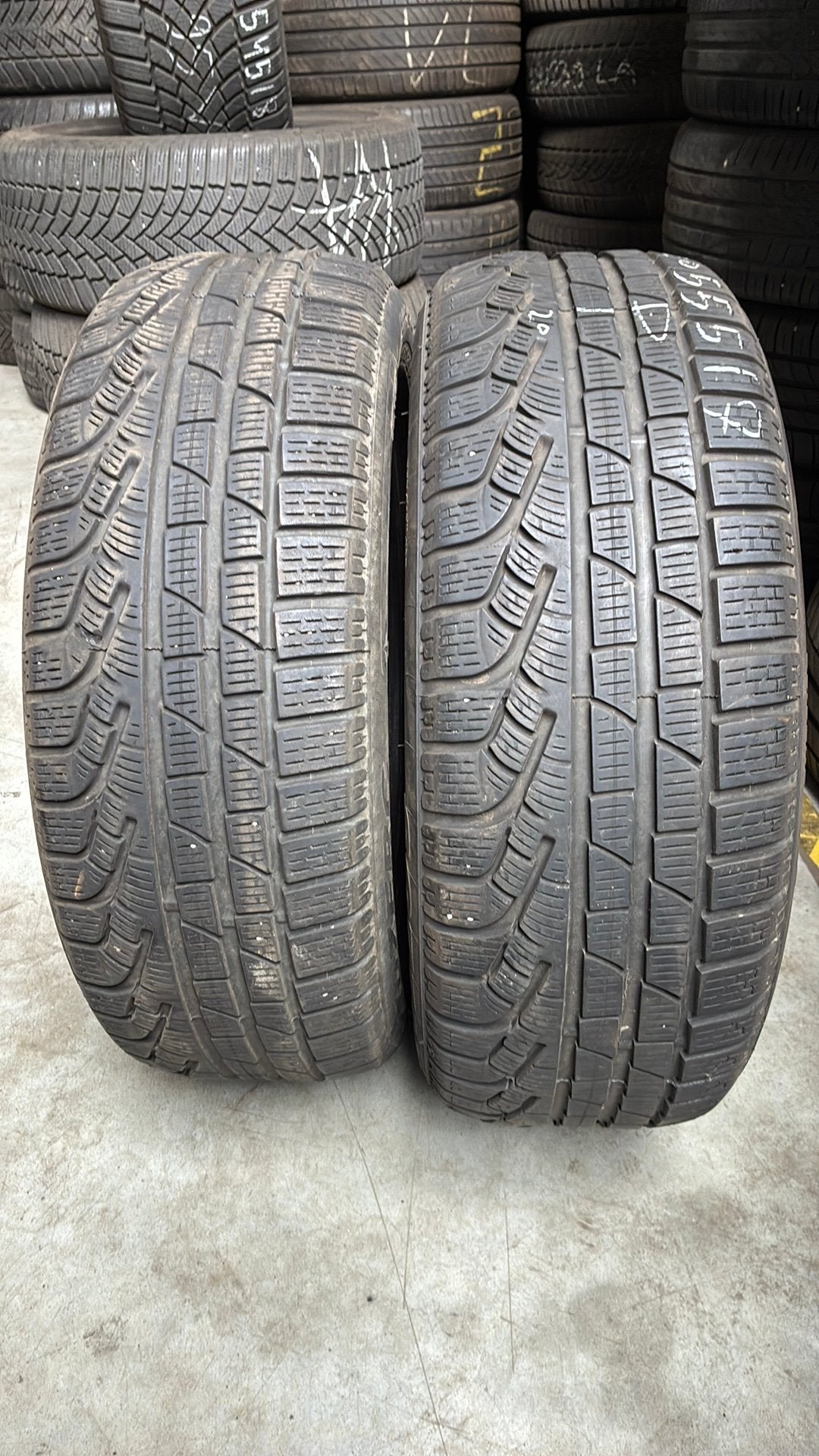 Pneus d'hiver 2055517 205/55/17 205/55R17 marque Pirelli, Enlèvement
