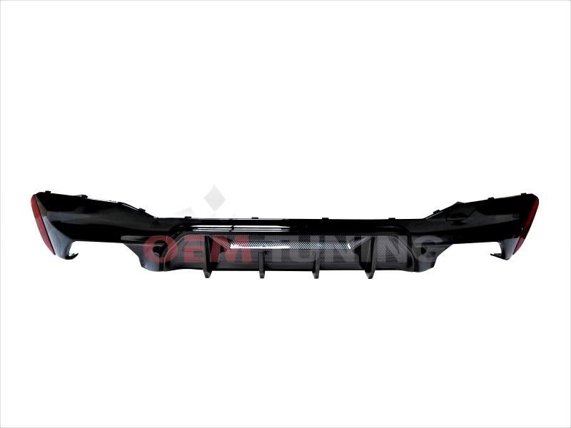 M5 Comp Style Diffuser G30/G31 Carbon & Hoogglans Zwart, Nieuw, Ophalen of Verzenden, Achter, Bumper