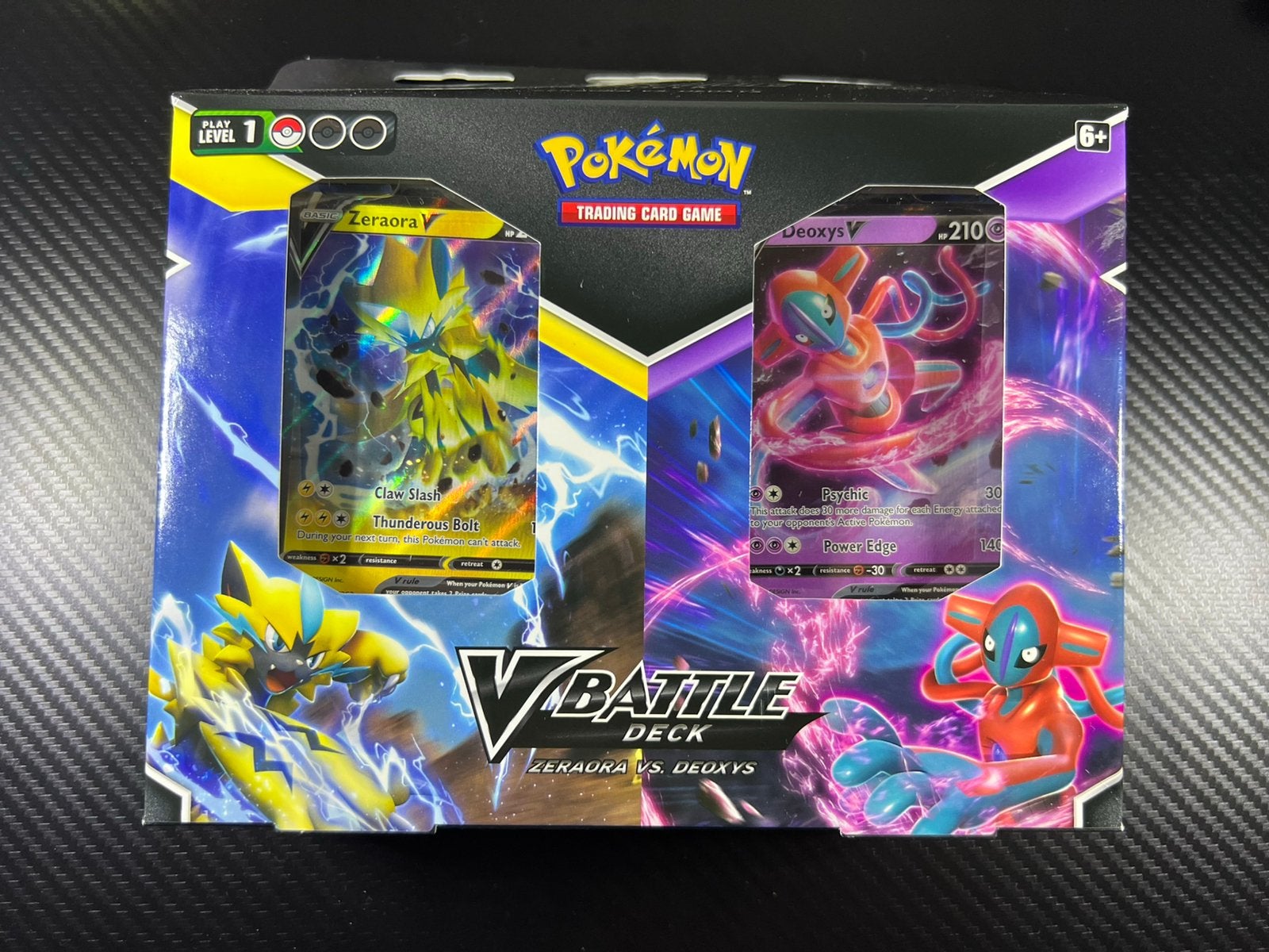 Deck de combat Pokémon V : Zeraora contre Deoxys, Envoi
