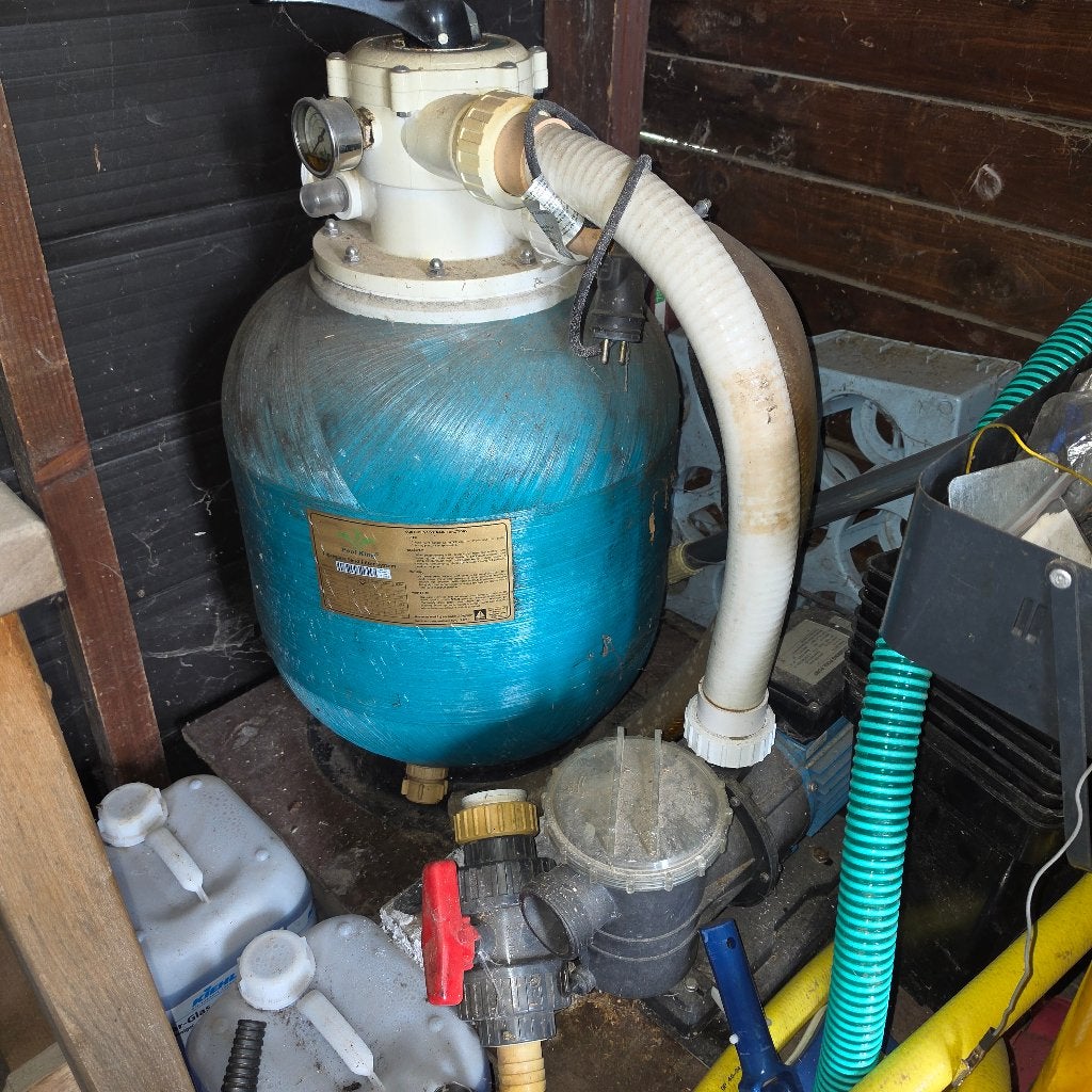Zandfilter zwembad, Ophalen, Gebruikt, Filter