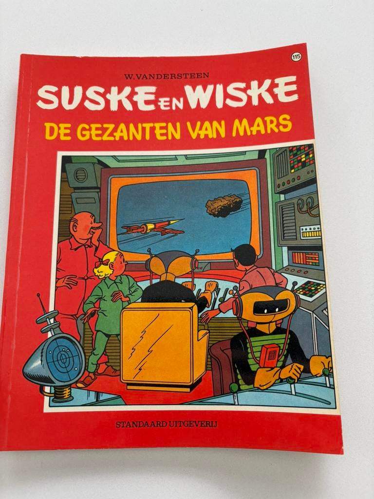 Suske en Wiske nr.115 De gezanten van Mars, Boeken, Stripverhalen, Eén stripboek, Ophalen of Verzenden, Zo goed als nieuw