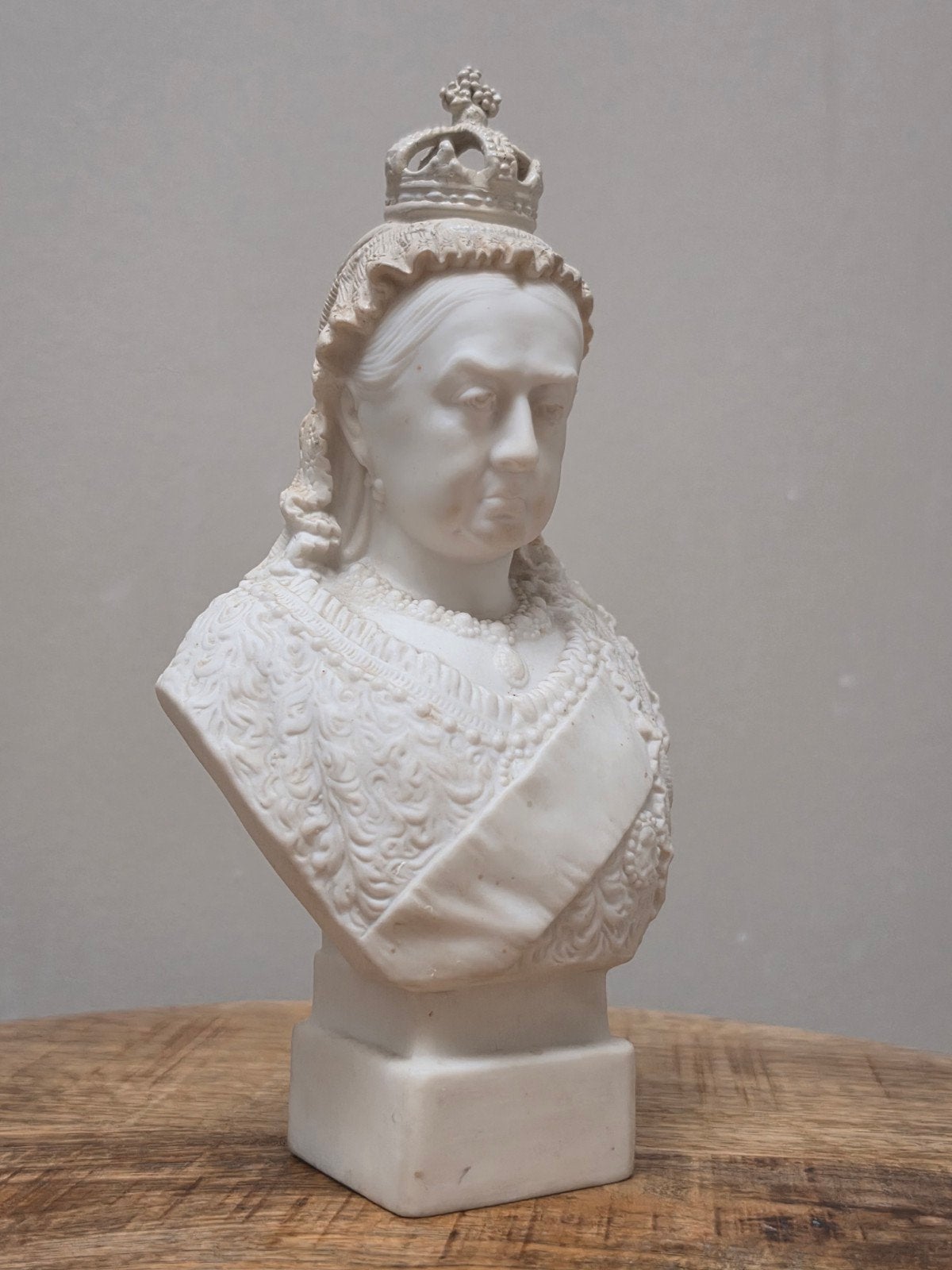 Jubilé de diamant de la reine Victoria 1897 R&L buste 18 cm, Collections, Enlèvement ou Envoi