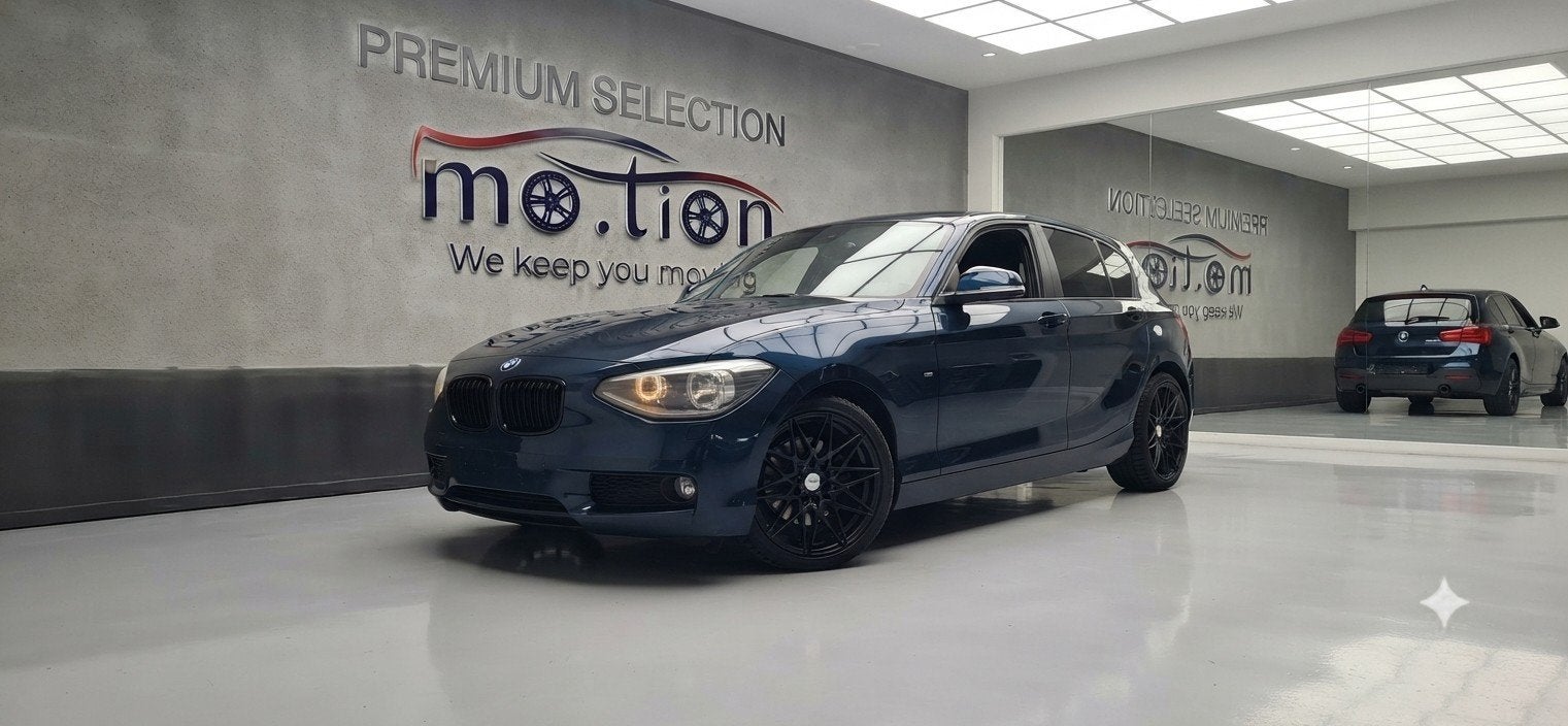 BMW SÉRIE 1 F20 *ESSENCE*, Autos, Euro 5, Achat, Entreprise, Bleu