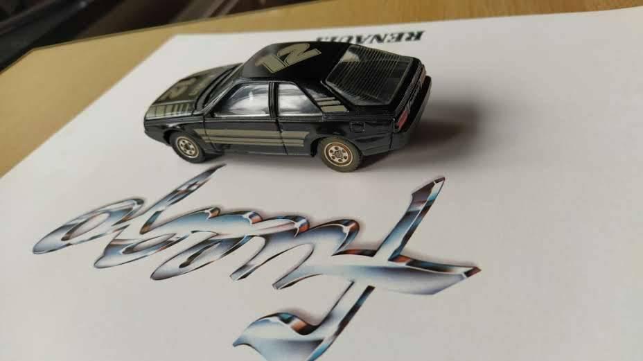 RENAULT FUEGO, 1984, SOLIDO,  100% MINT !!, Ophalen of Verzenden, Zo goed als nieuw, Auto, Solido