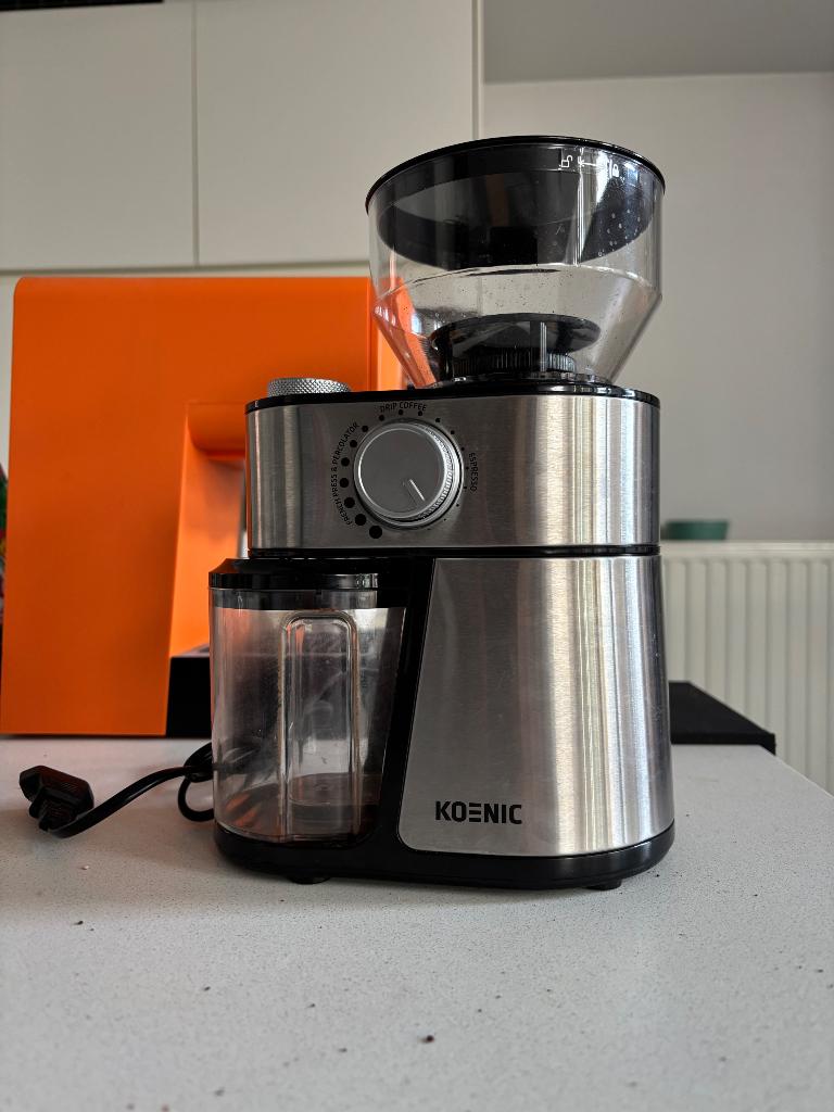 Koffiemolen Koenic (burr), Enlèvement, Utilisé