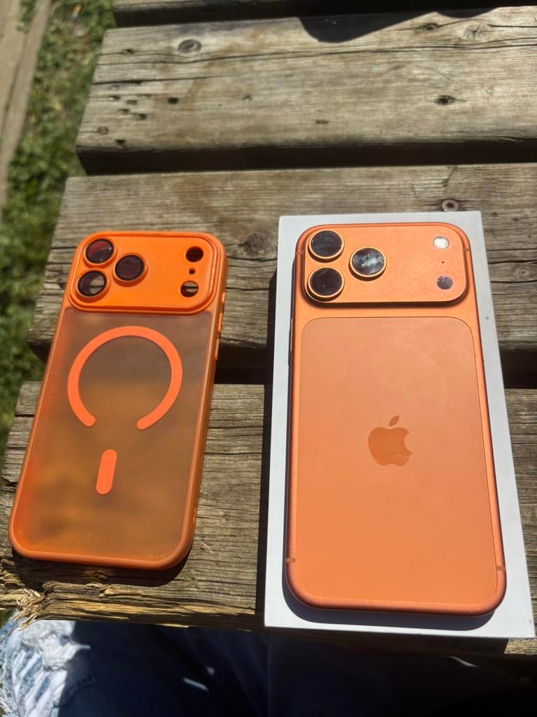 iphone 17 pro max 256 gb 10 maart aangekocht, Télécoms, Téléphonie mobile | Housses, Coques & Façades | Apple iPhone, Enlèvement
