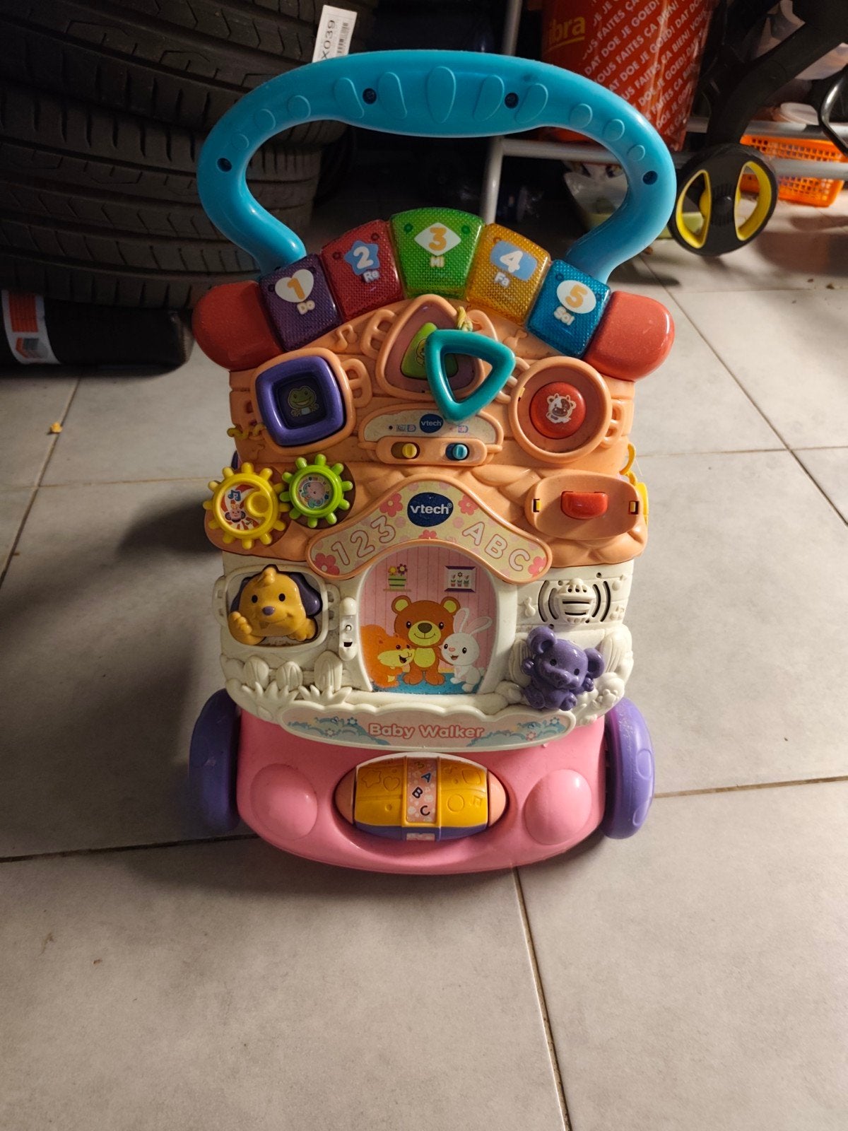 Loopauto, Ophalen