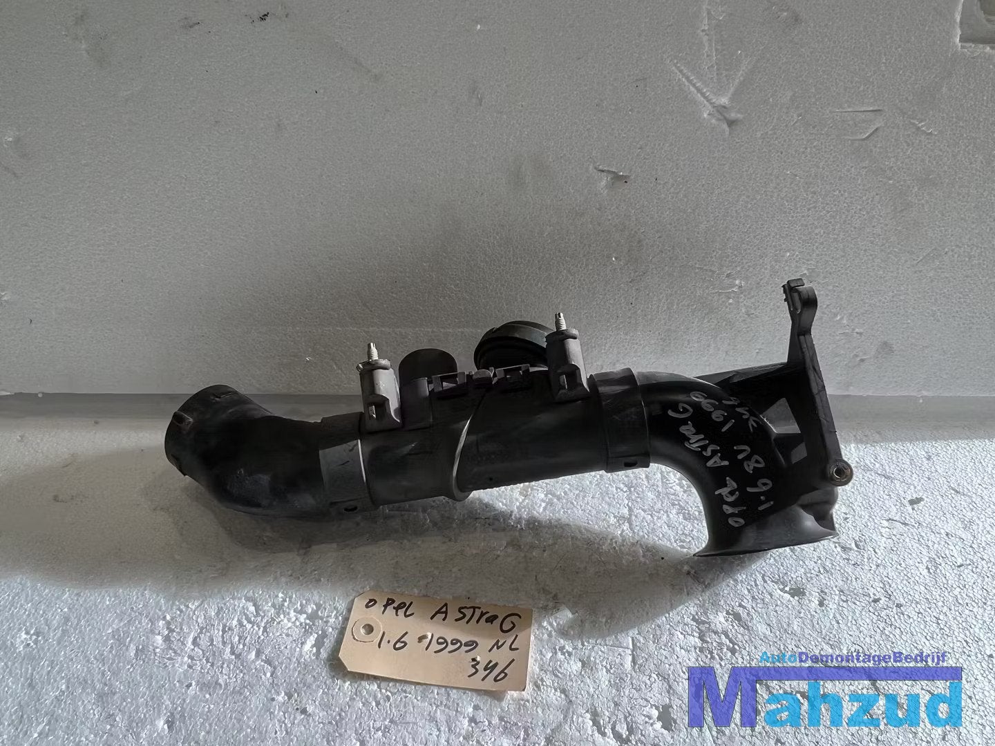 OPEL ASTRA G 1.6 Luchtslang aanzuigslang 9202906FF 1998-2004, Opel Automobile GmbH, Opel, Bahnhofsplatz 1
65423  Russelsheim am Main, DE