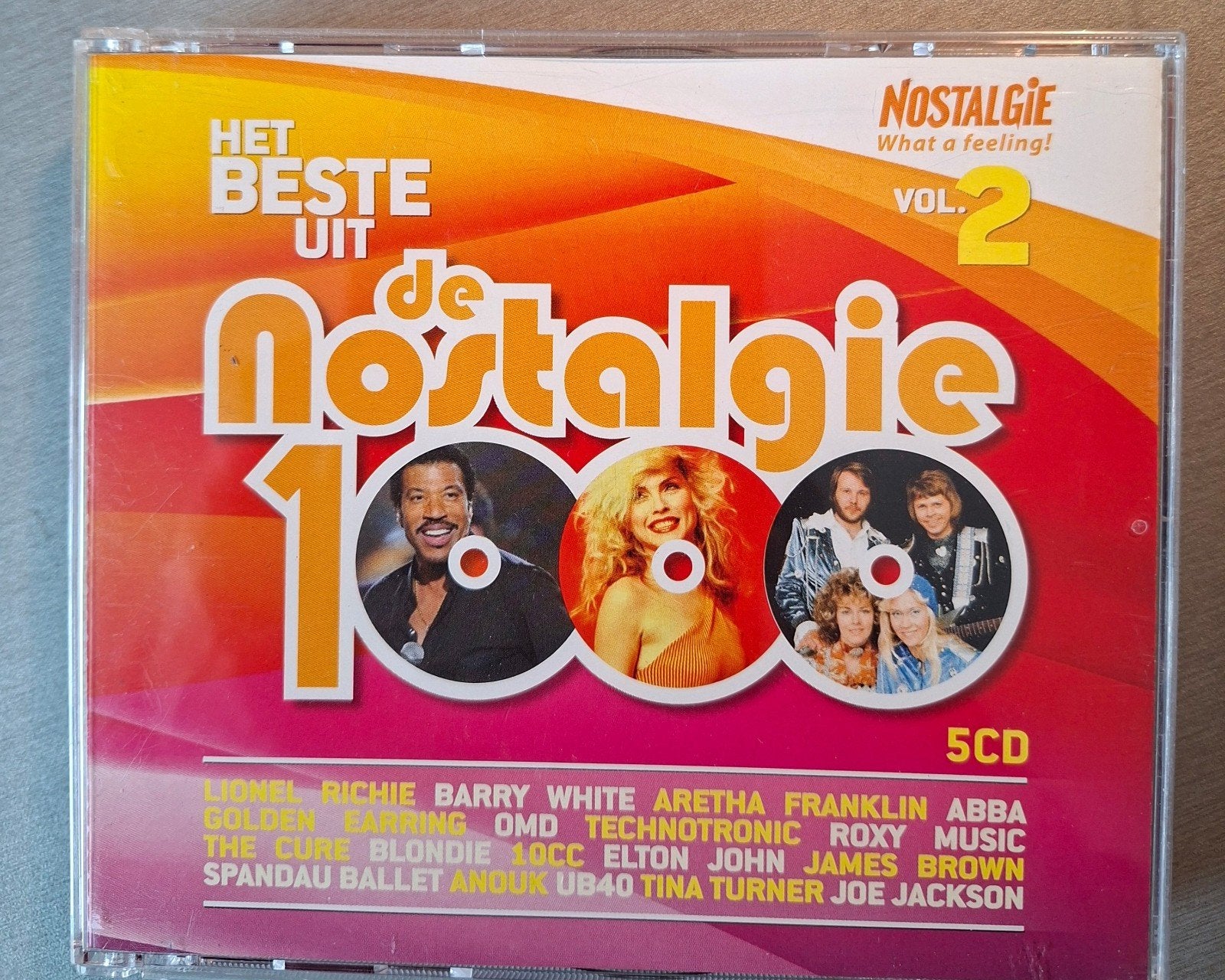 5cd box. Het beste uit de Nostalgie 1000. vol. 2., Cd's en Dvd's, Ophalen of Verzenden, Gebruikt
