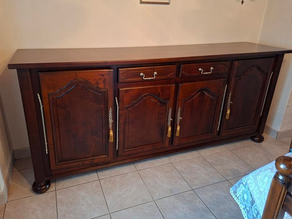 Mooie dressoir in kersenhout in heel goede staat, Huis en Inrichting, Kasten | Dressoirs, Ophalen, Kersenhout