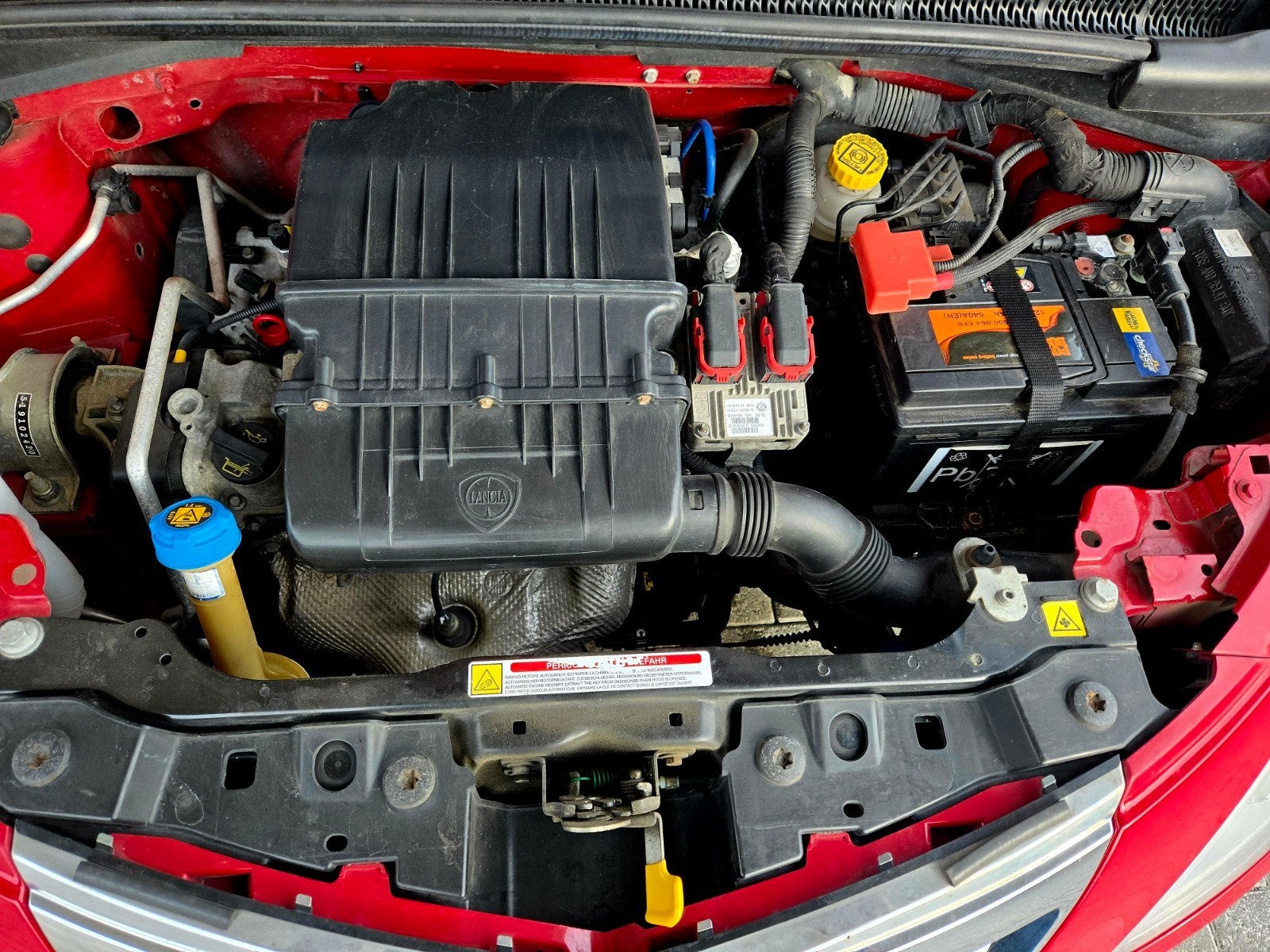Lancia Ypsilon 1.2i, Rouge, Euro 5, Achat, Particulier