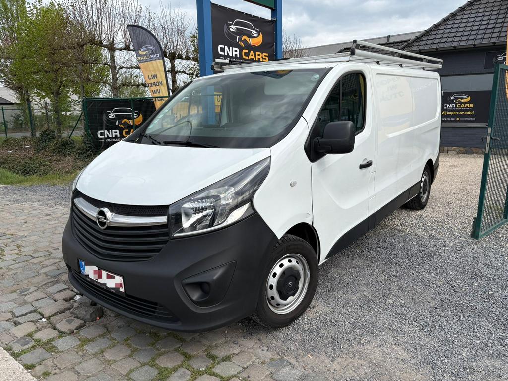 Opel Vivaro B–BTW wagen-klaar voor gebruik met WERK KASTEN, Voorwielaandrijving, Parkeersensor, Stof, Wit