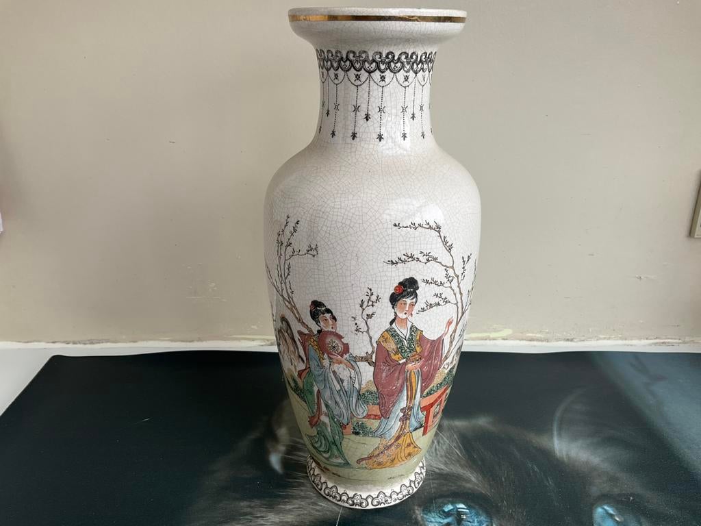 Antieke chinese vaas, Ophalen