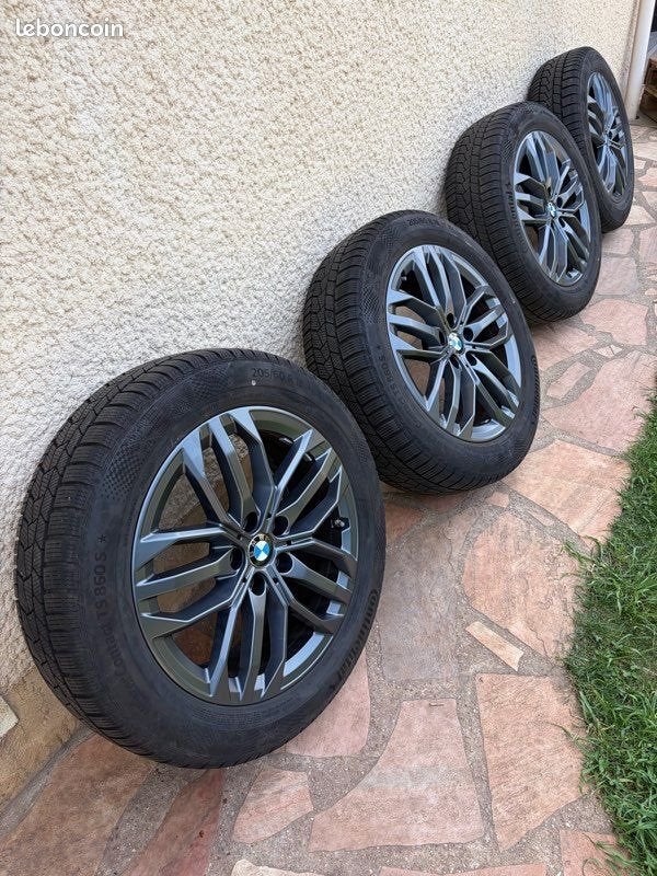 Kit hiver origine BMW X1 iX1 iX2 X2 jantes 18 + pneus, Autos : Pièces & Accessoires, Enlèvement, 18 pouces, Pneus hiver, Pneus et Jantes