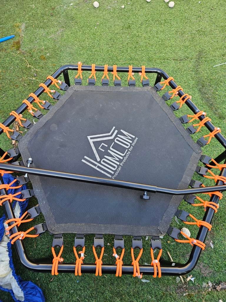 Leuke fitness trampoline, Ophalen