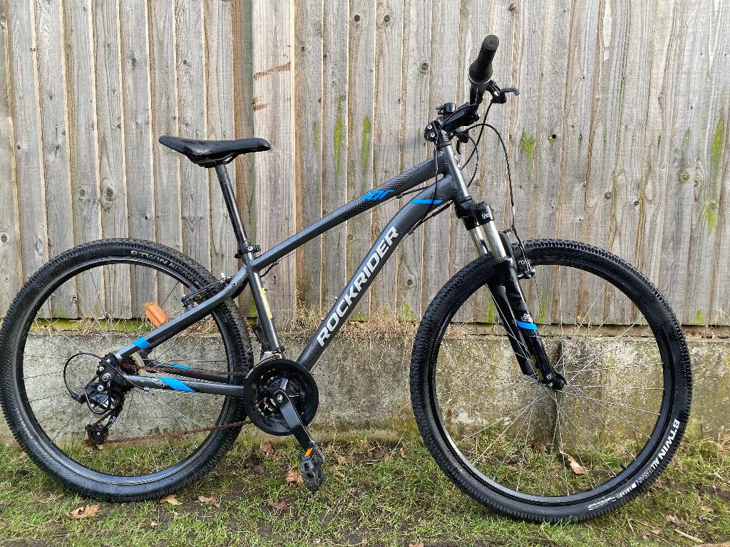 Rockrider ST100 Mountainbike goede staat, Hardtail, Ophalen, Zo goed als nieuw