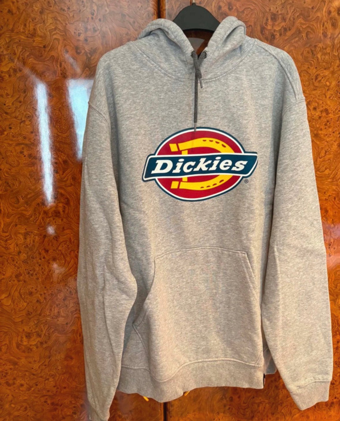 Dickies hoodie unisex maar m, Ophalen of Verzenden, Zo goed als nieuw, Maat 38/40 (M), Grijs