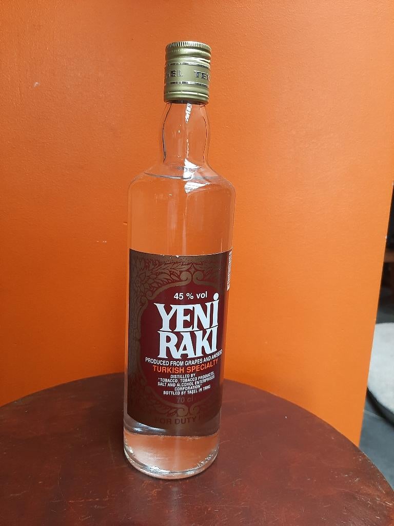 1 bouteille de Yeni Raki (45%) de 700ml, Ophalen, Overige gebieden, Overige typen, Nieuw
