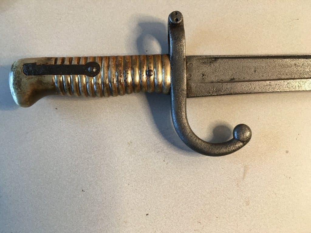 fusil chassepot à baïonnette, Collections, Enlèvement, Armée de terre, Couteau ou Poignard
