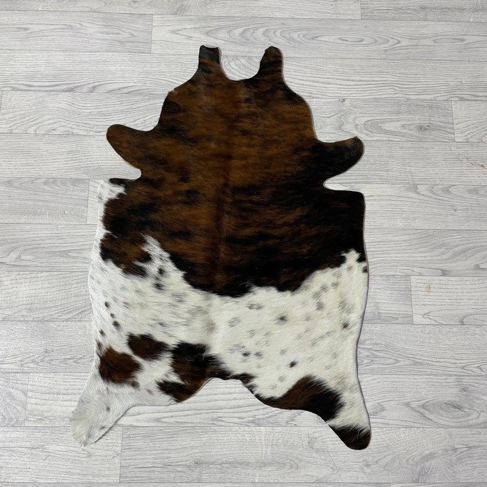 Mini koeienhuid bruin wit zwart 90x60cm #436 | Lederstore, Neuf, Tapisserie murale, Multicolore, Matériau naturel