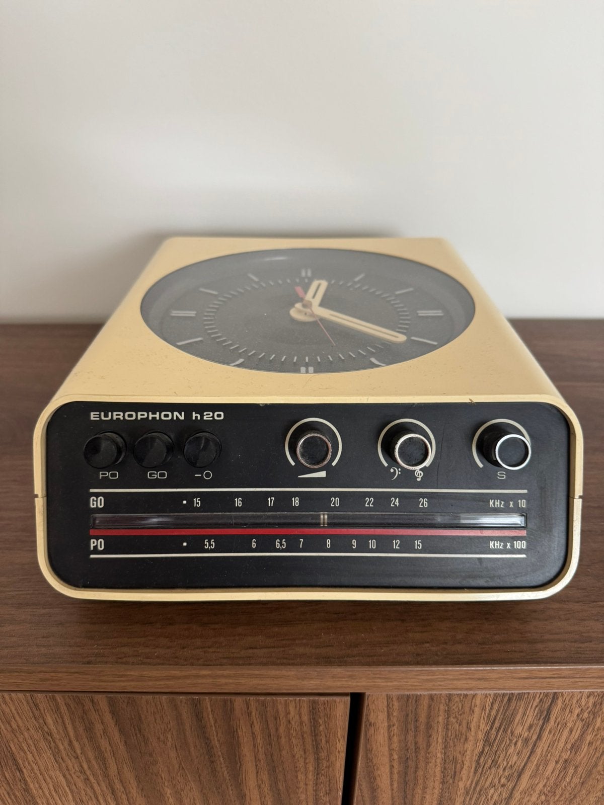 Vintage radiowekker, Ophalen, Gebruikt