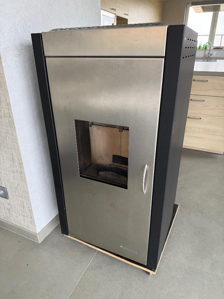 cv pellet kachel 10kw, Ophalen, Gebruikt, Overige brandstoffen, Pelletkachel