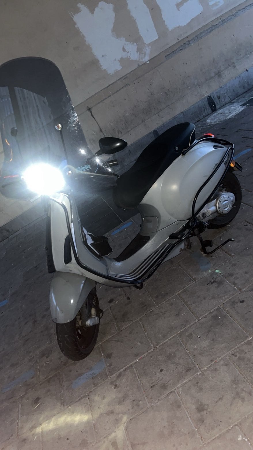 Vespa sprint, Fietsen en Brommers, Ophalen, Gebruikt, Benzine, Vespa