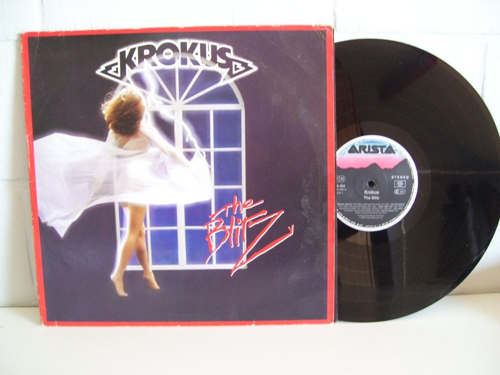 KROKUS  the blitz, LP, Ophalen of Verzenden, Zo goed als nieuw, Hardrock