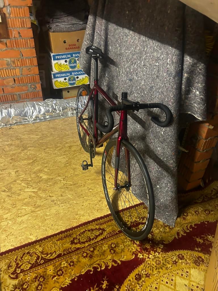 Flanders piste fiets 56, Ophalen