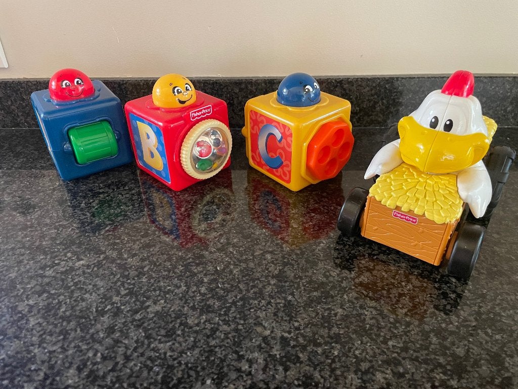 Babyspeeltjes, Ophalen, Zo goed als nieuw, Met geluid