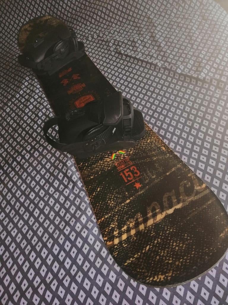 Compleet snowboard set, board,helm,boots,bindings,bril,tas, Sport en Fitness, Snowboarden, Ophalen