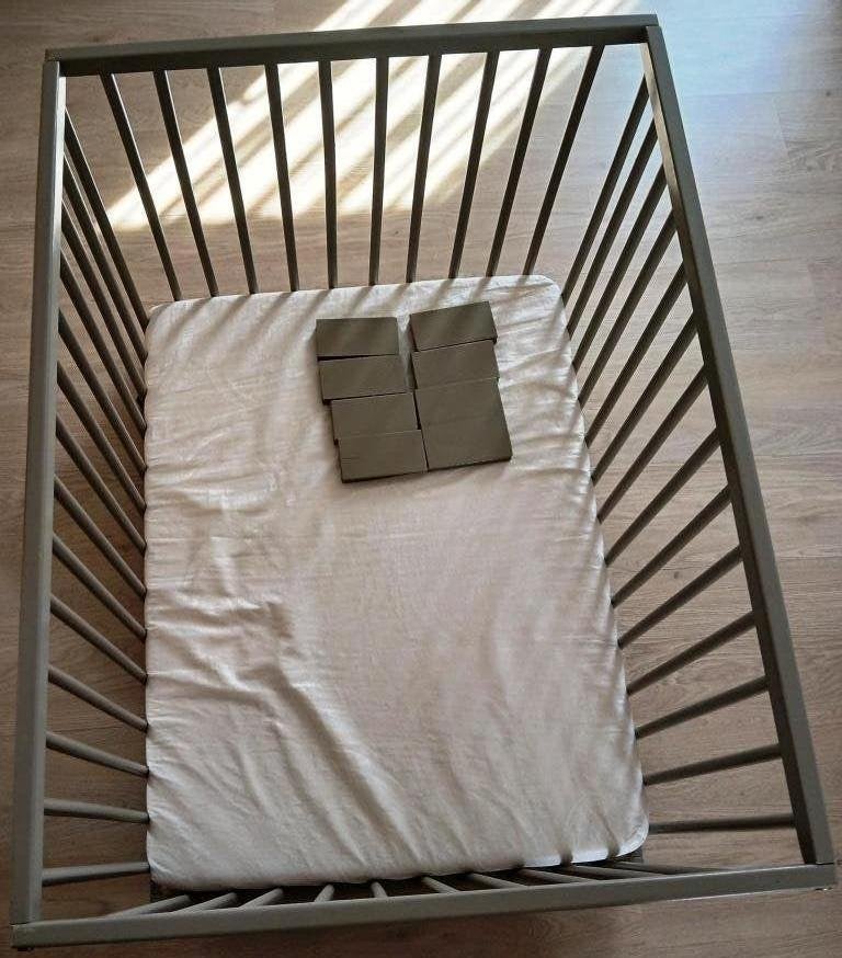 Parc bébés, Enlèvement, Utilisé, Rectangulaire, Réglable en hauteur