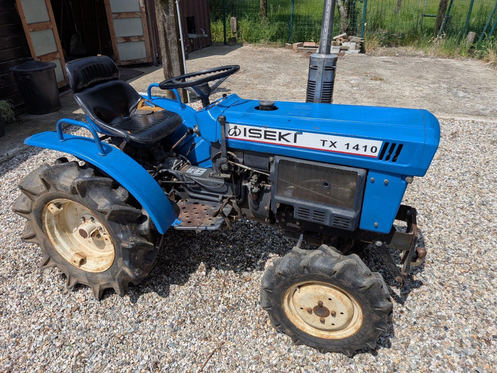 Iseki TX 1410, Ophalen