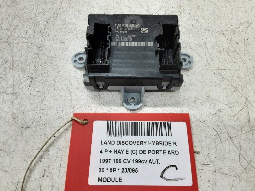 UNITE ELECTRONIQUE Discovery Sport (LC) (JPLA-14D619-BB), Land Rover, Mevr. I. Hauben, Utilisé, Rue de l'Espoir 34 34
4030  GRIVEGNÉE, BE