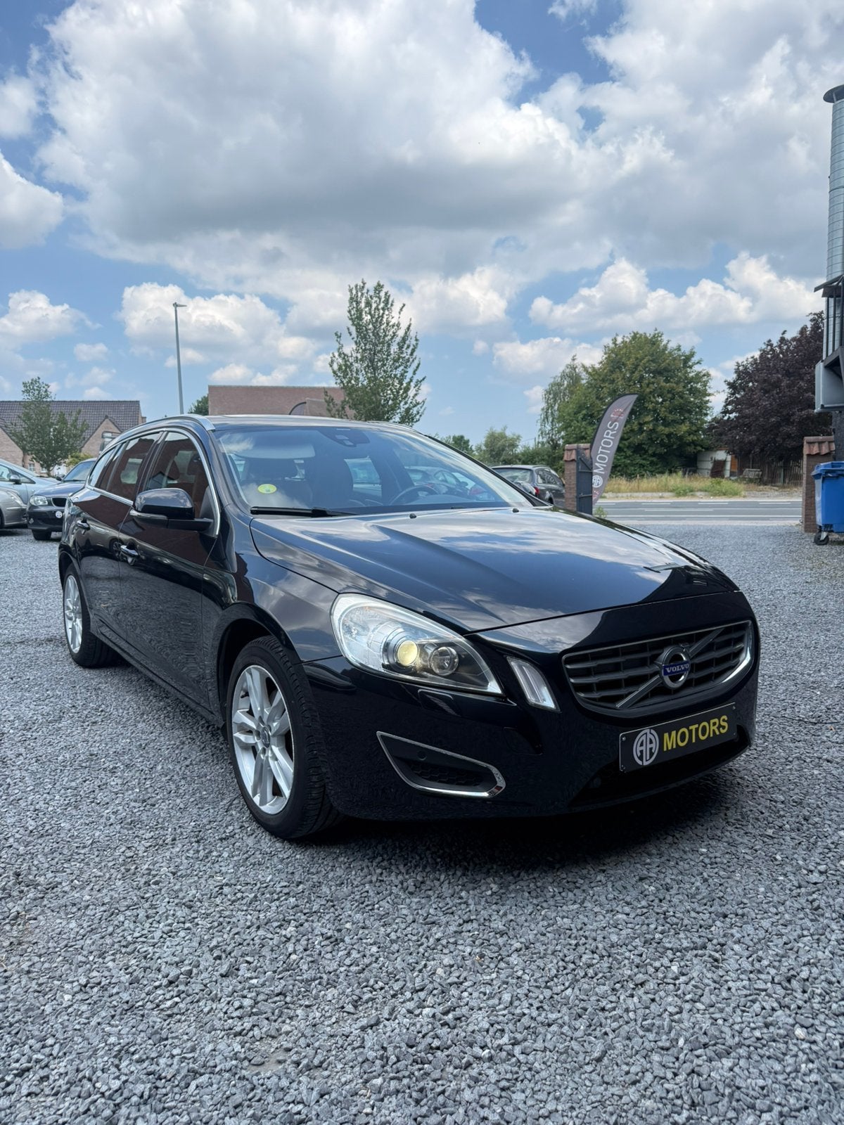 Volvo V60 D2 1.6 Diesel – Full Option – 147.000 km –, Auto's, Euro 5, Zwart, 5 deurs, 92 g/km