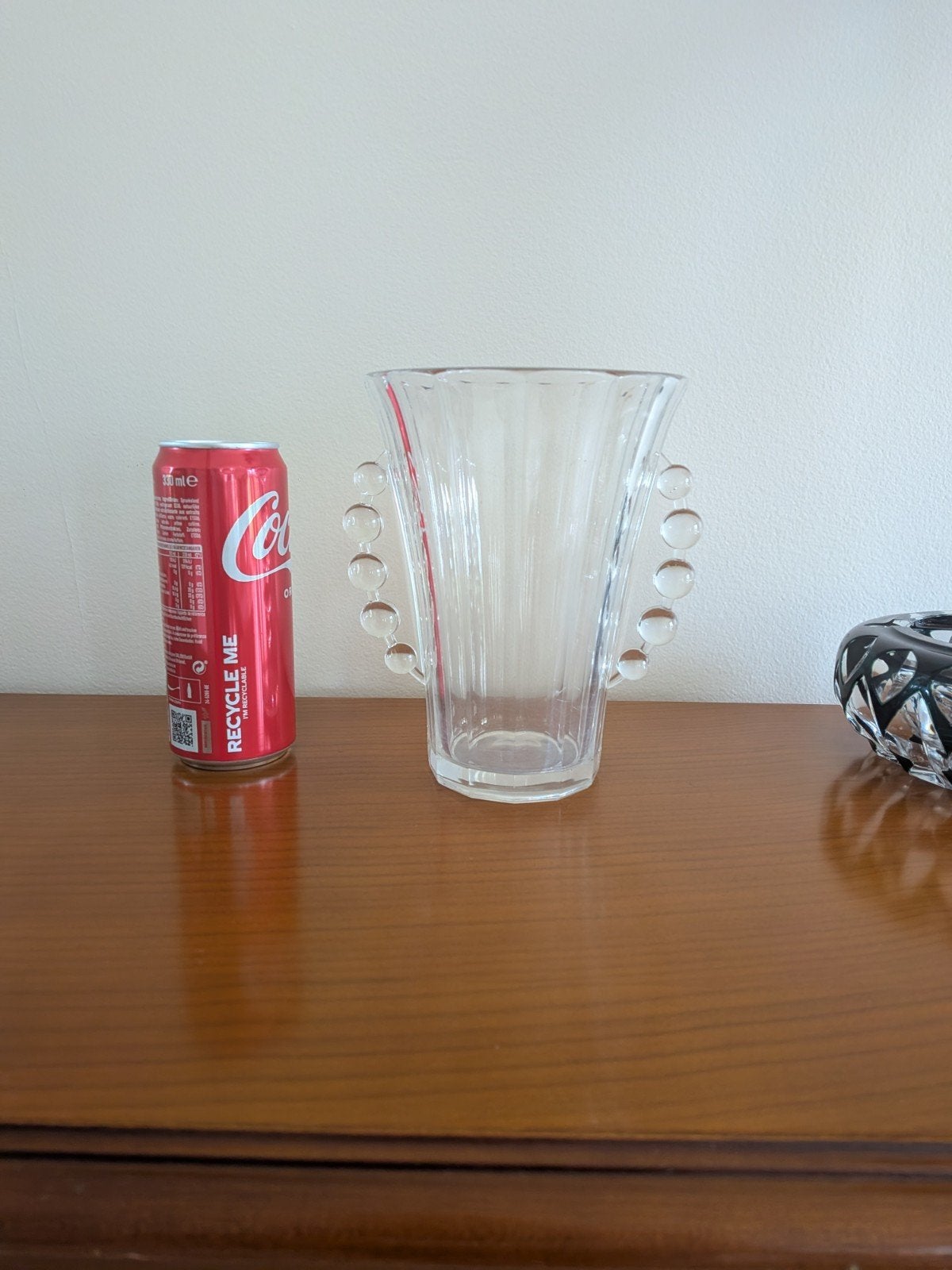 Vase verre pressé, Antiquités & Art, Enlèvement ou Envoi