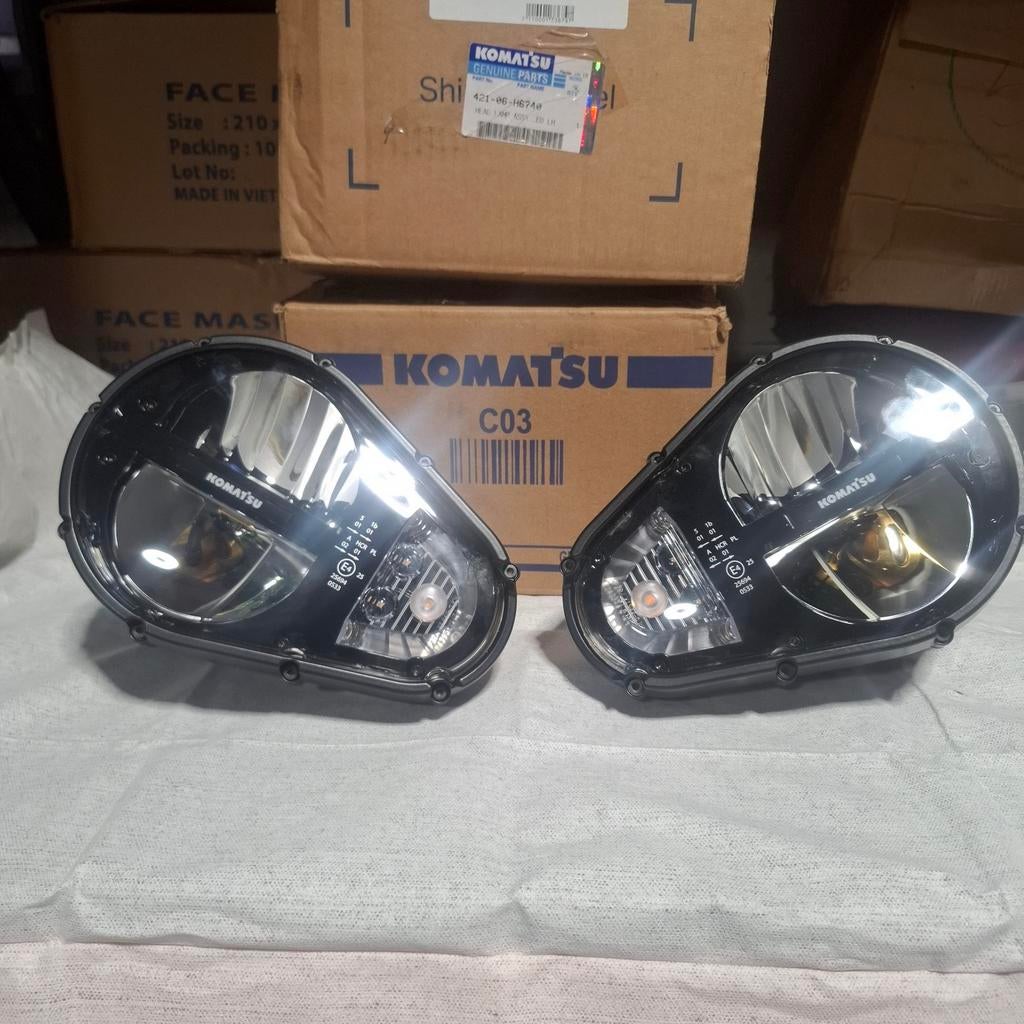 Komatsu led lampen, Ophalen of Verzenden