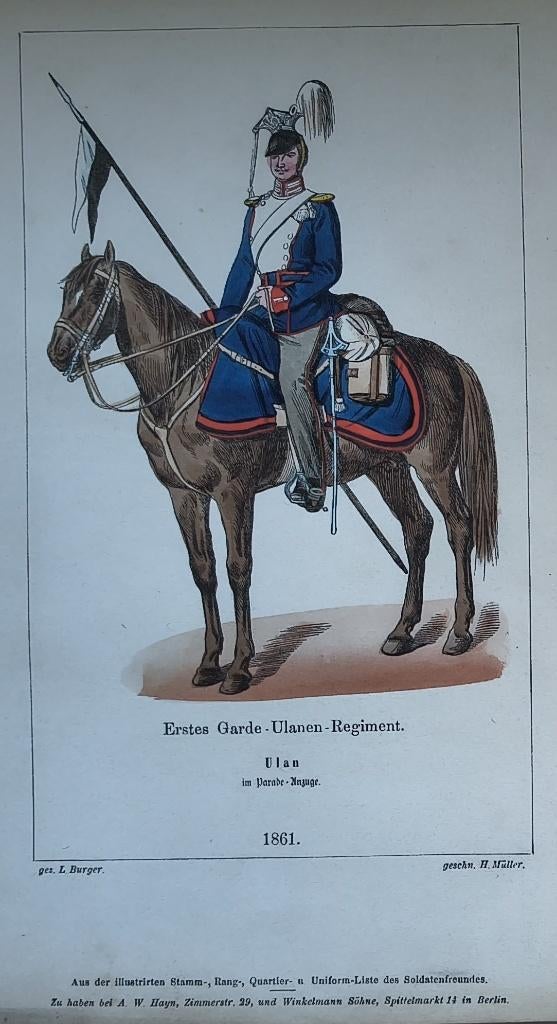 Illustrirten ...u. Uniform-Liste des Soldatenfreundes, Ophalen of Verzenden
