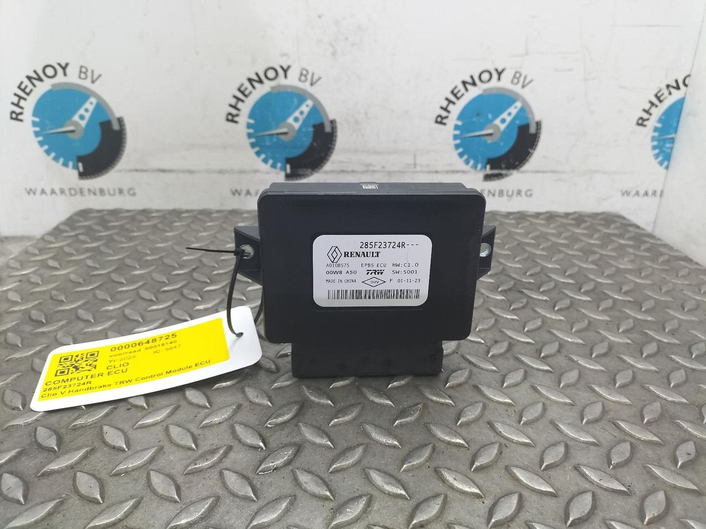 RENAULT CLIO MK5 B7 TECHNO COMPUTER ECU 285F23724R 2024, Auto-onderdelen, Elektronica en Kabels, Gebruikt, ARN erkend, Stiba lid