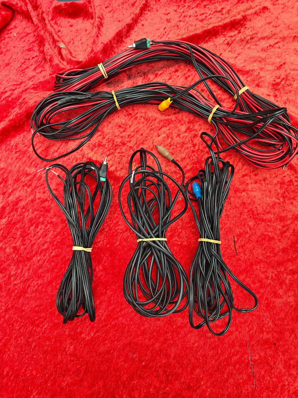 Bose set luidspreker kabels 5x originele lengtes, Audio, Tv en Foto, Home Cinema-sets, Ophalen of Verzenden
