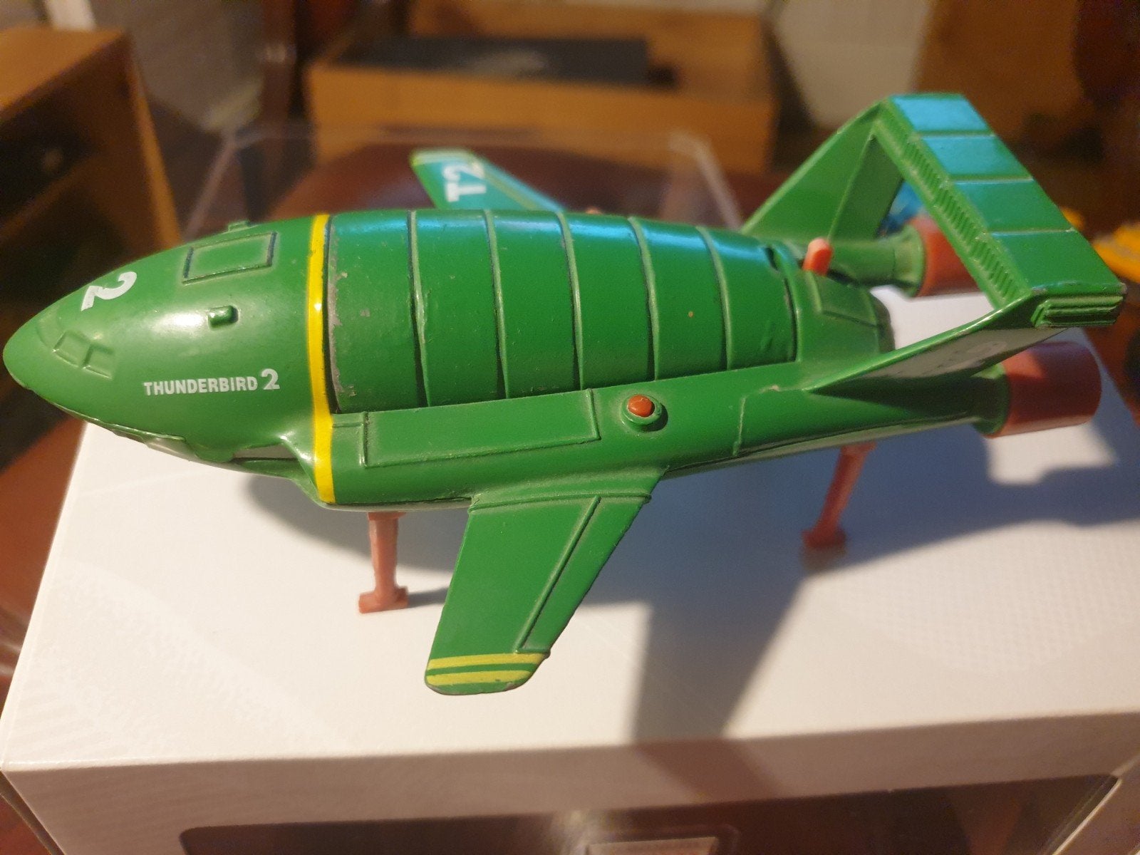 Thundetbirds 2 ( de gele 4 is er niet), Ophalen