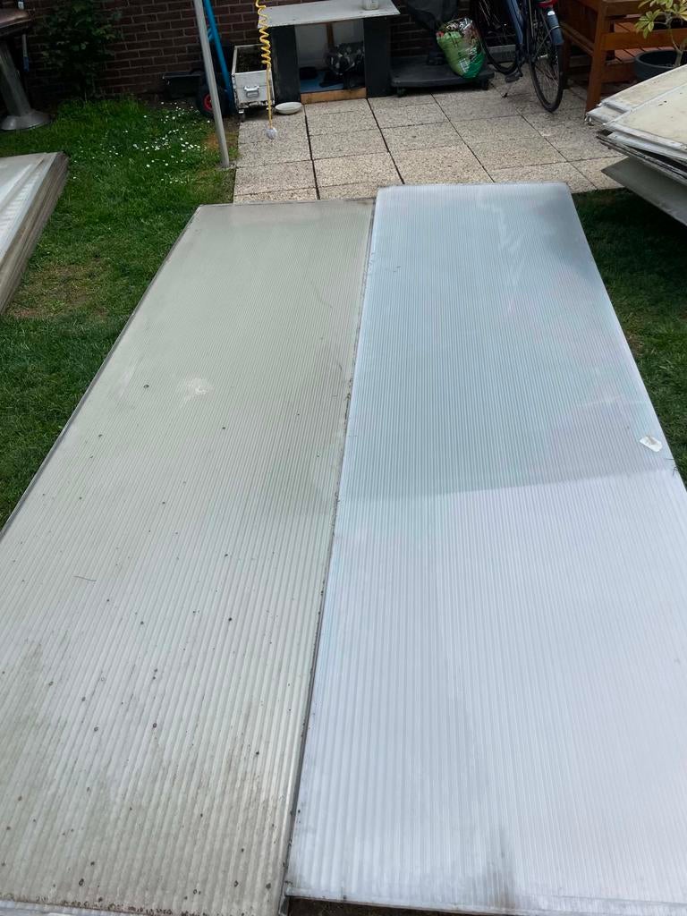 Plaques en polycarbonate, Enlèvement, Comme neuf