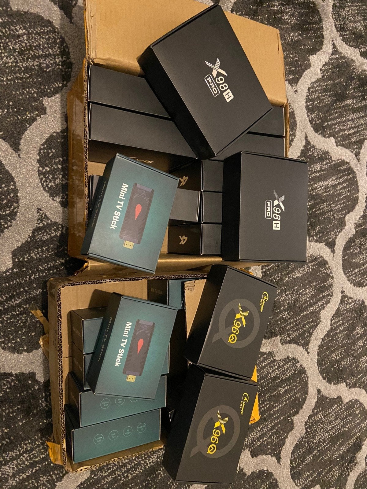 box Android tv boîtier, Enlèvement