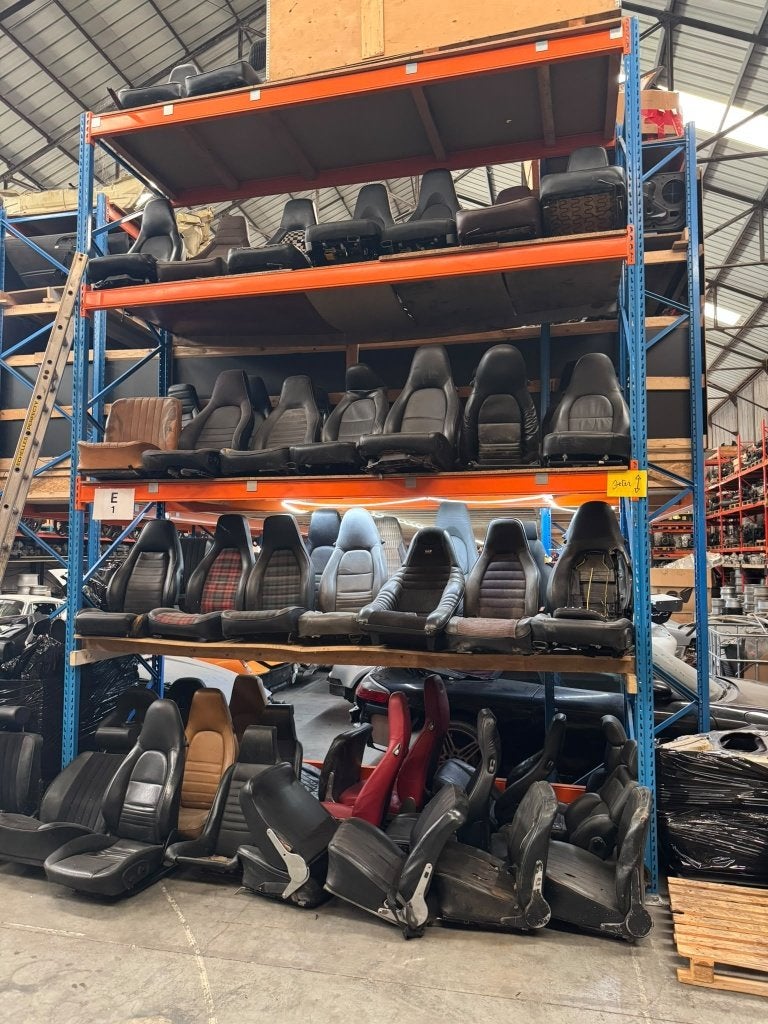 Porsche-stoelen van alle generaties, Auto-onderdelen, Interieur en Bekleding, Ophalen, Gebruikt, Oldtimer onderdelen